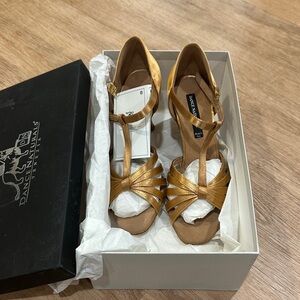 Dance Naturals T-Strap Latin Dance Shoes Heels